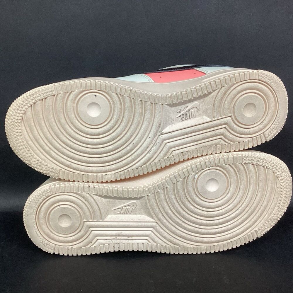 Nike Air Force 1 '07 Sail Multi Women Sz 7 White + Retro Colors Shoes DJ5933-100 - Picture 6 of 9